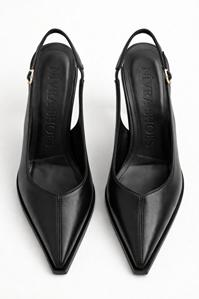 ELEVAM Γυναικεία κομψά παπούτσια στιλέτο με μυτερή μύτη και αντιολισθητική σόλα