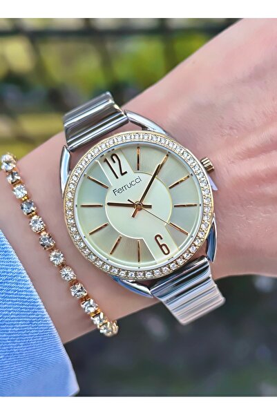 Ferrucci Women's Wristwatch New Model Steel Band Waterproof 2 Years Warranty ...
