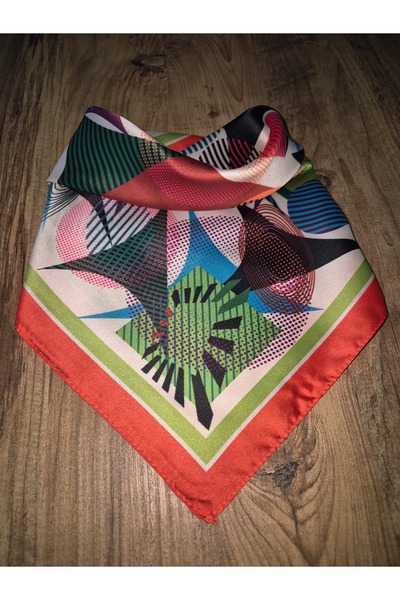 Zelayn Φουλάρι μπαντάνα με γεωμετρικά σχέδια