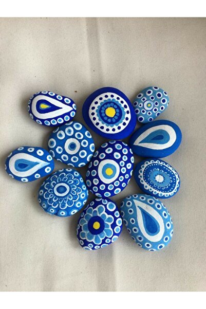MİRAY FLOWERS HEDİYELİK Boyama Taşları (30 Adet)