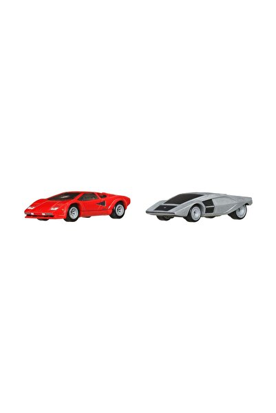 mattel Hot Wheels Premium Car Culture Lamborghini Countach LP5000 QV & Lancia...