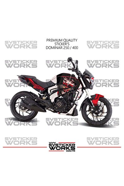 ARONA Bajaj Dominar Kaplama 250 / 400 Sticker Anime Girl Design Motor Kaplama...