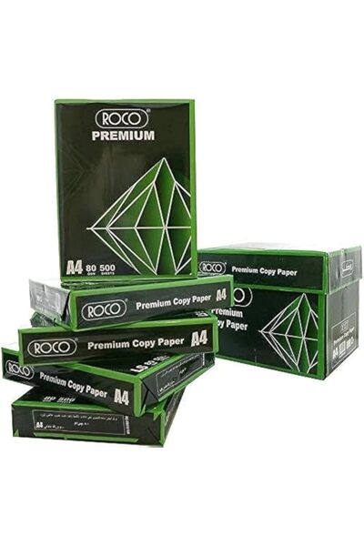 Rocco حزمة ورق نسخ A4، 2500 ورقة، RCA4_CTN