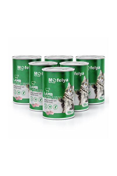 MOFELYA Movelia Bundle of Adult Cats 6 Pcs Lamb in Jelly 2400g
