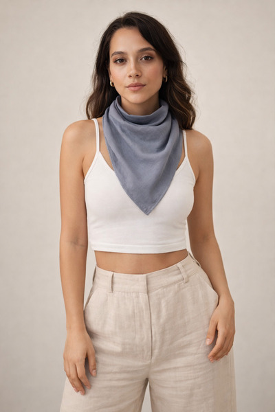 Sebir Moda Λινό Φουλάρι