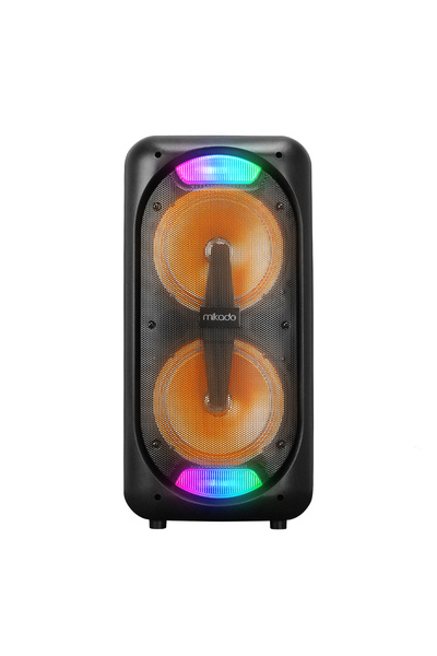 Mikado Md-801Kp 30W Bluetooth-Usb-Tf-Fm-Led Işıklı Kablolusuz Mikrofonlu Topl...