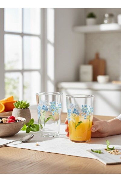 cerve Serenity 6-Pack Soft Drink Glass Set 400Cc.