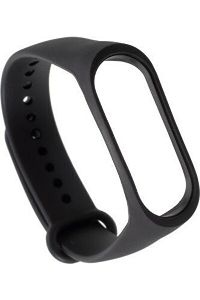 OEM Λουράκι Σιλικόνης Μαύρο (Mi Band 3/4)
