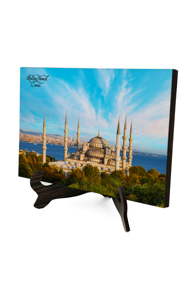 Sadrazam Sultan Ahmet Camii štampani MDF stoni stalak 10x15 5G-SAC6