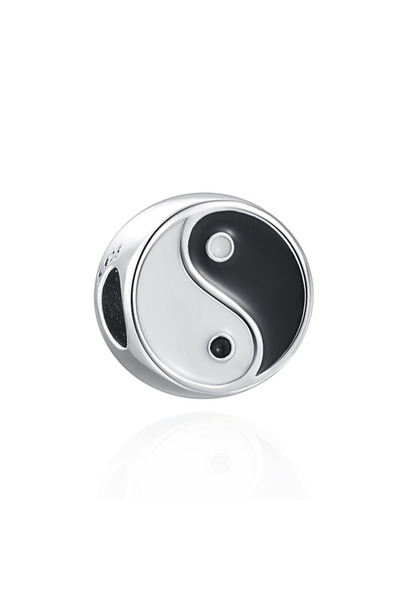Choice1 B1195 Europe New 925 Silver Tai Chi Bead Buddha Charm cross Saint Pen...