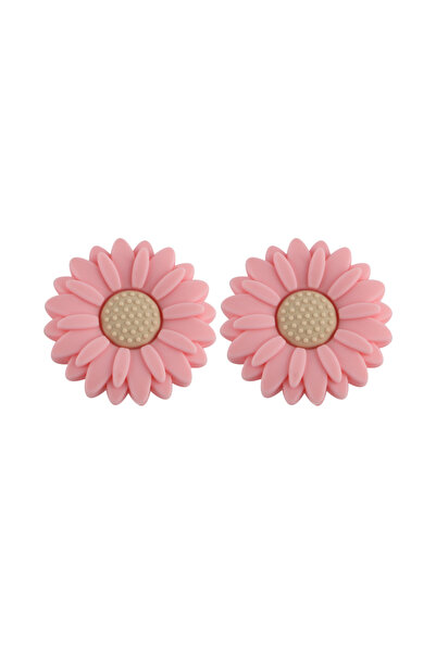 Choice6 5PCS 20MM NO.1 5pcs 20/30MM New Flower Silicone Beads For Jewelry Mak...