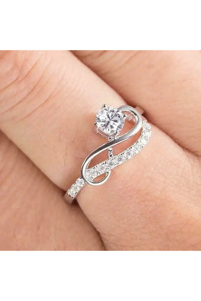 Choice4 6 T0467 Huitan Chic Delicate Wedding Band Fashion Finger Ring Bridal ...
