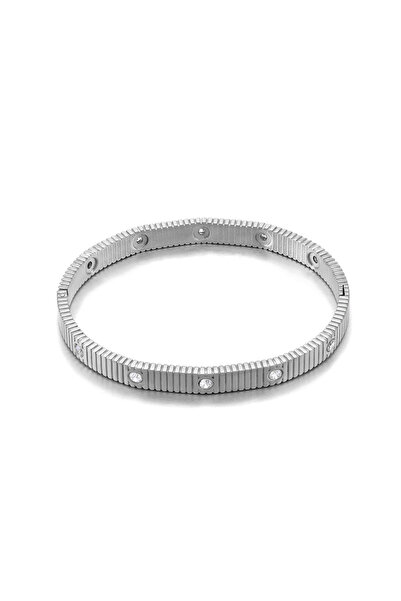 Choice B25227P JeeMango Luxury Cubic Zirconia Round Bangle for Women Girls St...