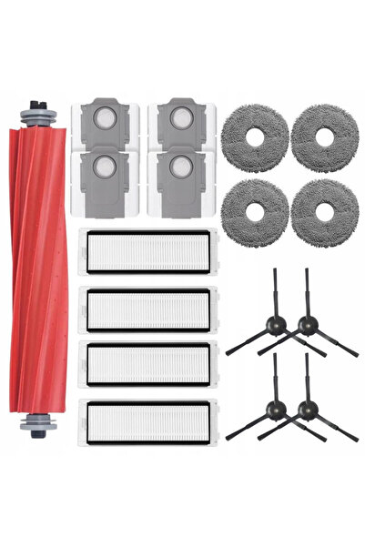 AreoSe Set accesorii, AreoSe, Roborock Q Revo, perie rola, filtre HEPA, mopur...