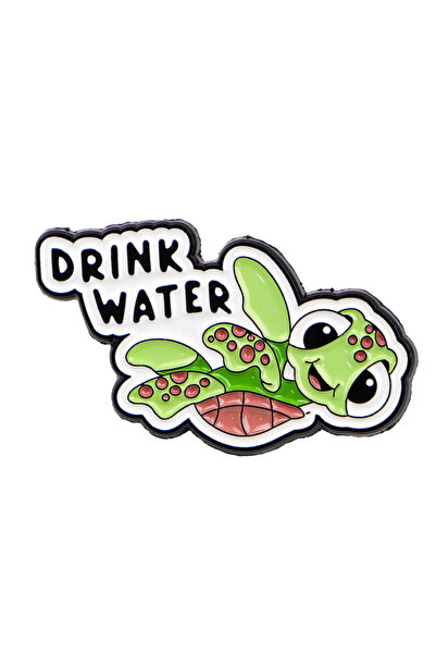 Choice5 4 Cute Animal Enamel Pin Cartoon Fish Brooch For Coat JUST KEEP SWIMM...