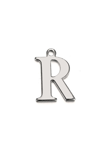 Choice19 ST-R 20pcs Stainless Steel Letter Charm Initial Charms Single Alphab...
