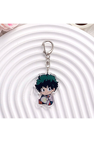 Choice7 bilibili 5 cm 1 1/8PCS Anime My Hero Academia Acrylic Car Keychain Ca...
