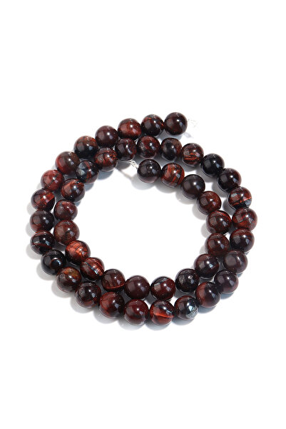 Choice1 8mm 1strand/lot 4/6/8/10/12mm Dark Red Tiger's Eyes Stone Beads Round...