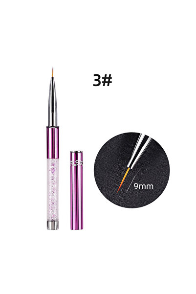 Choice P023-9 Nail Art Brush Line Painting Pen Gel UV Manicure Tools 1PCS
