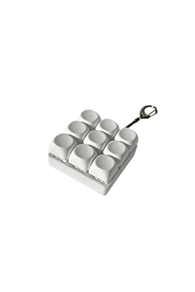 choice2 A New DIY Keyboard Fidget Keychain Keys Button Relief Stress Clicker ...