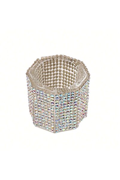 Choice 1pcs Mini Crystal Glass Acrylic Small Octagonal Powder Liquid Nail Cup...