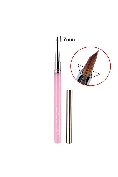 Choice7 G-B0583-2 1PC Triangular Petal Nail Brush Acrylic Nail Art Liner Brus...