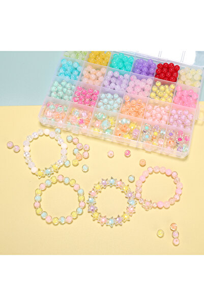 Choice Z33 8mm Round Beads Bracelet Making Kit Beads, Bracelet Beads Marble L...