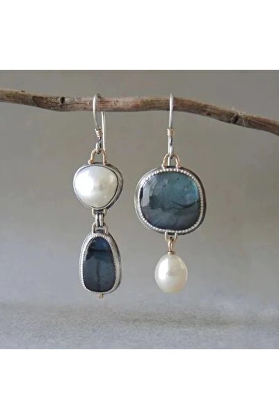 Choice E316-1 Vintage Blue Dangle Earrings For Women Fashion Jewelry New