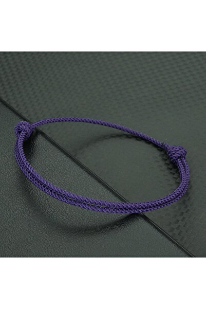 Choice8 dark purple Fashion A Grade 2mm Thin String Bracelet For Women 11 Col...