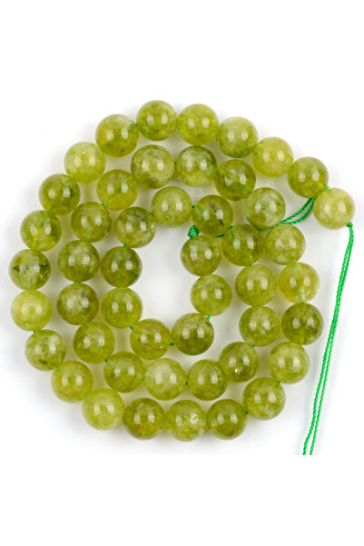 Choice 8mm Green Peridot Natural Stone Beads Green Peridot Round Loose Spacer...