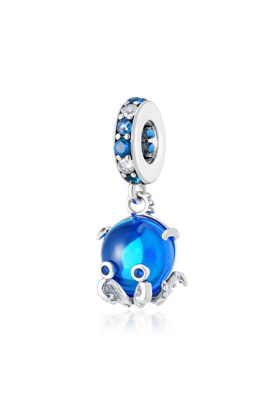Choice3 SS0007 2026 Hot Sale 925 Silver Ocean Charms for Charm Beads, Blue Wh...