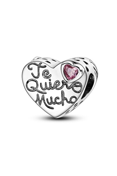 Choice26 KTC425 925 Silver Charms Beads Affection Love Valentine Pendant Fit ...