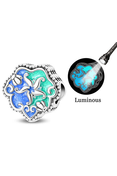 Choice PAC2236 2026 New 925 Sterling Silver Luminous Ocean Series Sea Star Tu...