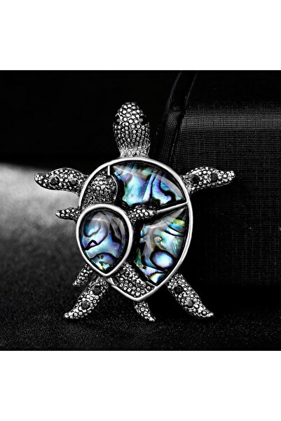 Choice AS SHOWN A Bohemian Sea Turtle Statement Brooch, Unique Animal Jewelry...