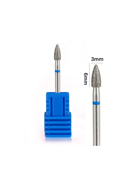 Choice G0306D-M قطعة واحدة ريشة حفر أظافر مخروطية ماسية دوارة، ريشة تقشير الج...