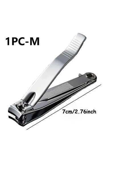 choice2 1PC M Nail Clipper, Premium Sharp Sturdy Stainless Steel Fingernail A...