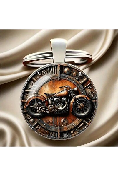 Choice1 motorcycle Noter New 8 Styles Unique 2D Flat Keychain Retro Anchor Kn...