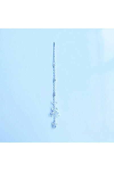 Choice Silver Plated Exquisite Shiny Zircon Forehead Chain Premium Water Drop...