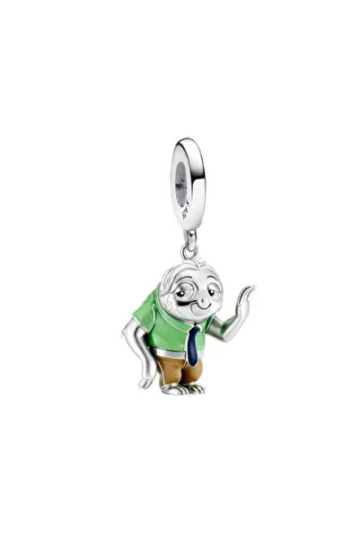 Choice41 B7230 New 925 Silver Charm Mermaid Mouse Duck Pendant, Fitted Europe...