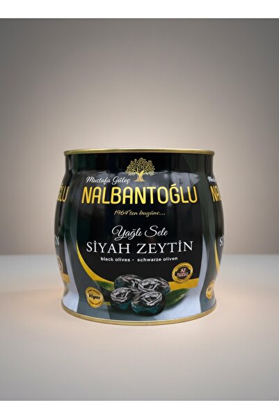 Nalbantoğlu Zeytincilik Özel Seçim İri Boy 2 kg Kahvaltılık Doğal Yağlı Sele ...