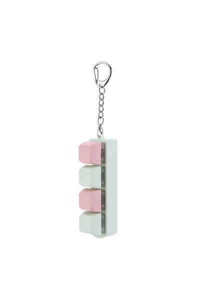 Choice11 A mixed-1 4 Keys Button Keycap Fidget Keychain Keyboard Key Toy Keyb...