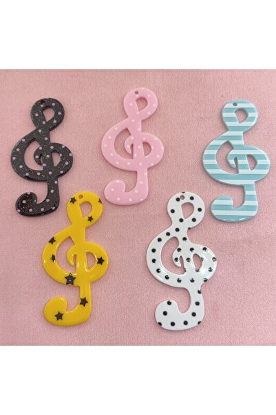 Choice 6 10pcs Star Note Acrylic Accessories DIY Hair Clip Headpiece Handmade...