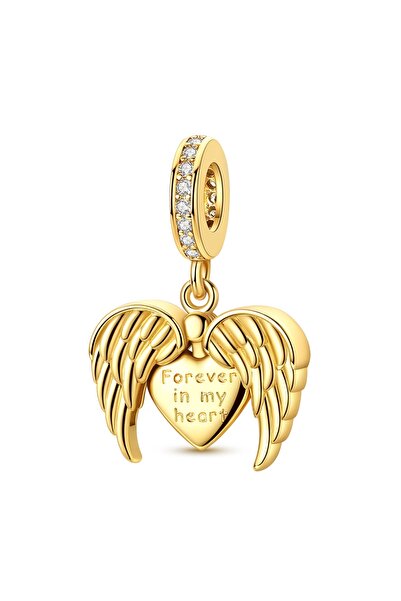 Choice22 KTC1997 Dangle Charms 925 Sterling Silver Original Gold Charms Beads...