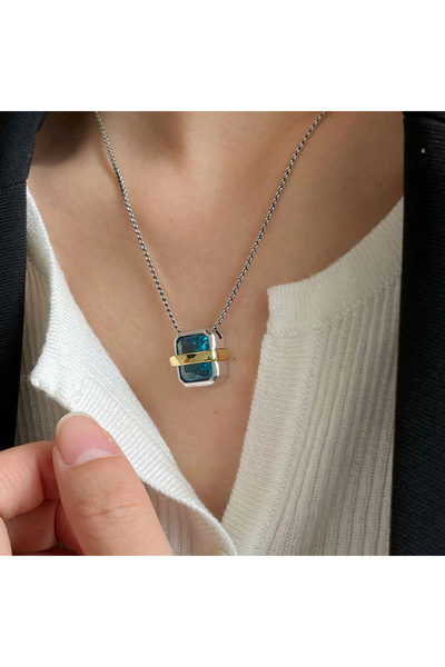 Choice Necklace FOXANRY Stamp Sweater Necklace for Women New Fashion Charming...