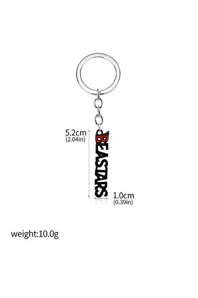 Choice K00335 Anime Movie Beastars Keychain Letter Sign Key Chain for Fans Co...