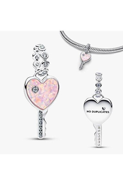choice2 AMC7366 New 925 Sterling Silver Charms Colorful Heart Bee Flower key ...