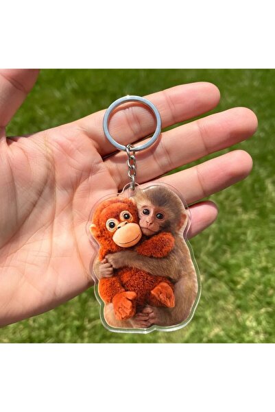 Choice4 10 Fashion Punch Monkey Keychain Accessories Bag Kawaii Cute Animal K...