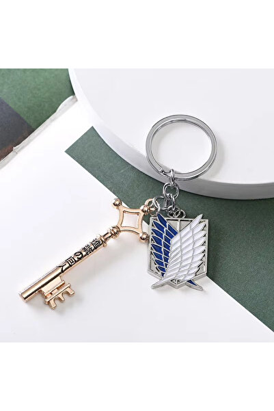 Choice1 A Attack On Titan Metal Keychains for Man Women Anime Peripheral Back...