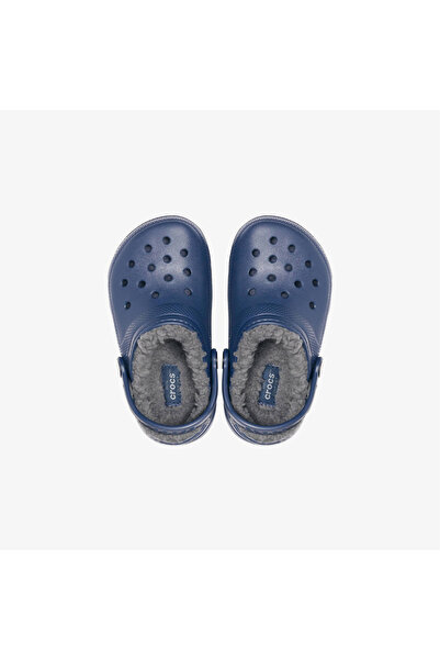Crocs Classic Lined Clog Çocuk Lacivert Terlik