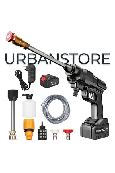 Urbanstore غسالة كهربائية لاسلكية عالية الضغط 12 فولت متعددة الألوان 9 أمتار